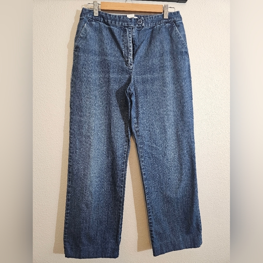 Talbots Blue Boyfriend Jeans Size 12